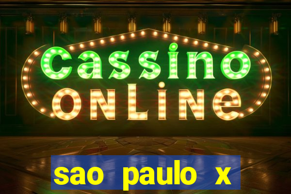 sao paulo x cruzeiro ao vivo hd